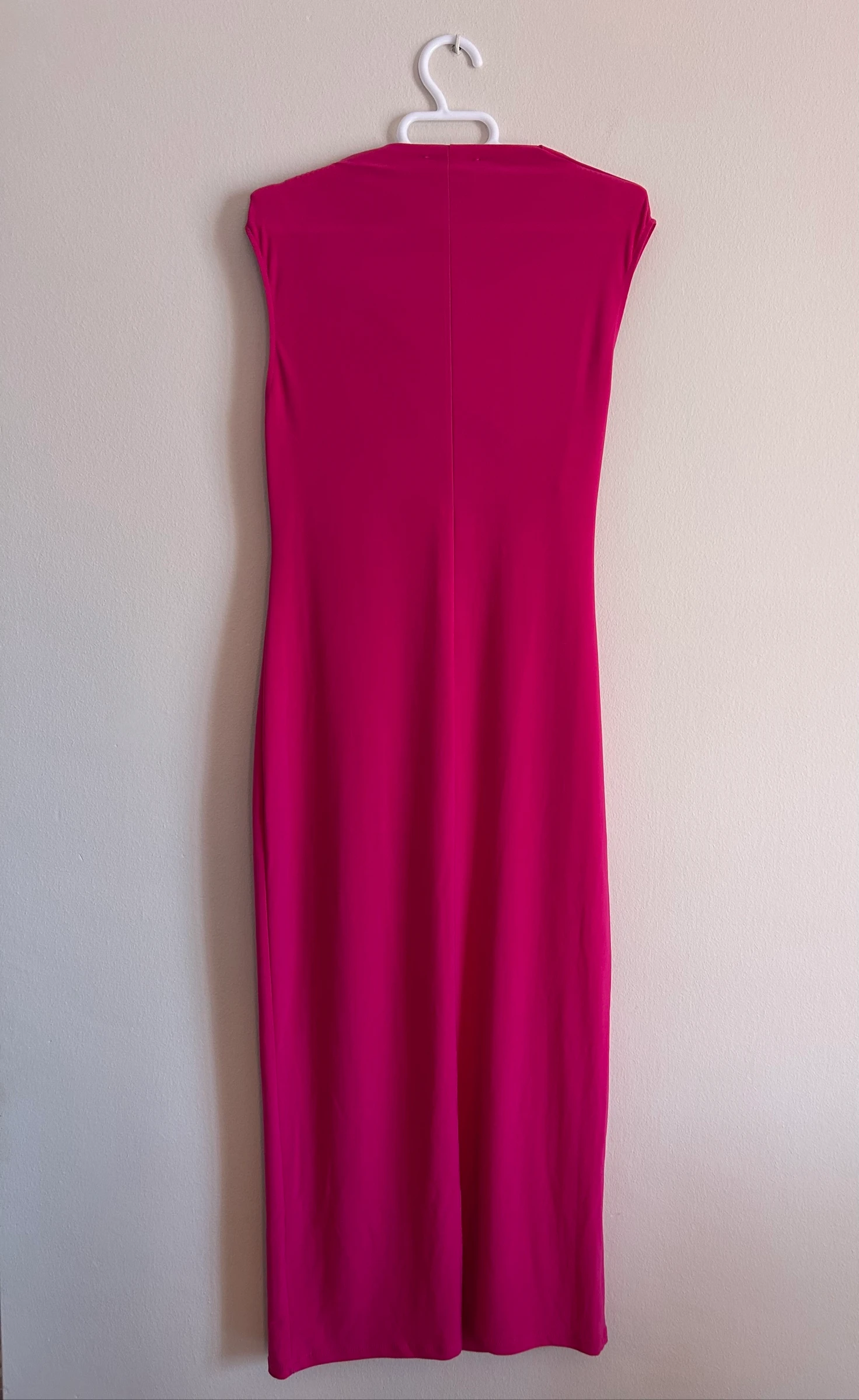 Fuchsia wrap dress – photo 5